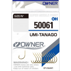 OWNER Крючок Umi Tanago gold №5 12шт