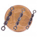 Вертлюг тройной MS RANGE Triple Swivel №10 - 10 шт.
