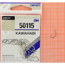 OWNER Крючок Kawahagi nickel №4 14шт