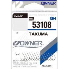 OWNER Крючок Takuma nickel №14 16шт