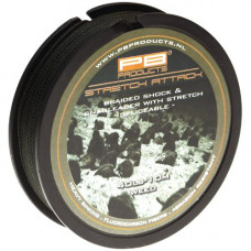 Шок/Снаг-лидер плетеный PB Products STRETCH ATTACK / 40lb / 10m - Weed