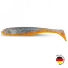 Виброхвост IRON CLAW Moby Softbaits SLIM JIM UV Non Toxic / 7cm / Blue Glitter Orange - 2шт.
