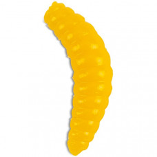 Силиконовые приманки IRON TROUT BEE MAGGOTS / 2.5cm / Yellow - 20шт.
