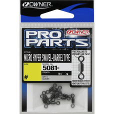 OWNER Вертлюг Stainless Barrel Swivel №3 9шт