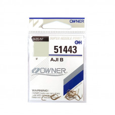 OWNER Крючок Aji B gold №7 11шт