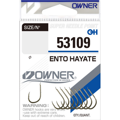OWNER Крючок Ento Hayate brown №5 10шт