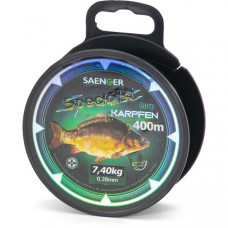 Леска карповая SAENGER Specialist CARP - 0,33mm / 8,65kg / 400m - Camou Green