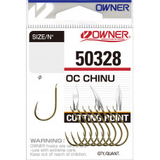 OWNER Крючок Cut Chinu gold №2/0 7шт