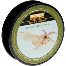 Поводковый материал PB Products SILK WIRE / 20lb / 10m - Weed