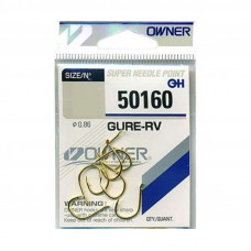 OWNER Крючок Gure-Rv gold №2 8шт