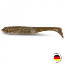 Виброхвост IRON CLAW Moby Softbaits SLIM JIM UV Non Toxic / 13cm / Motoroil Pearl
