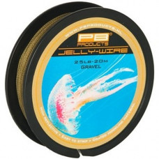 Поводковый материал PB Products JELLY WIRE / 35lb / 20m - Gravel