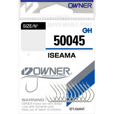 OWNER Крючок Iseama nickel №2/0 9шт