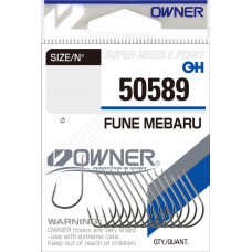 OWNER Крючок Fune Mebaru nickel №1 13шт