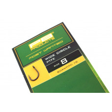 Крючки карповые PB Products WIDE CIRCLE PTFE - №8 / 10шт.