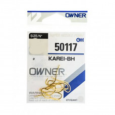 OWNER Крючок Karei BH gold №2/0 5шт