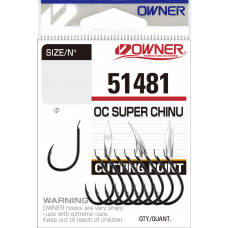 OWNER Крючок Cut Super Chinu BC №2/0 7шт