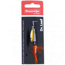 Блесна вращающаяся ROZEMEIJER DR. LEAF - №3 / 8g - Hot Pike