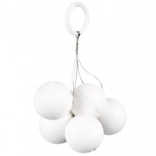 Шарик плавающий IRON TROUT Light Pilot - Round / 18mm - White / 6шт.