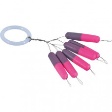Цилиндр плавающий IRON TROUT Zylinder Pilot Stick - L / 4 x 18mm - Pink/Grey - 6шт.
