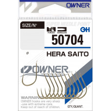 OWNER Крючок Hera Saito brown №1 11шт