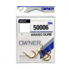 OWNER Крючок Araiso Gure gold №5 11шт