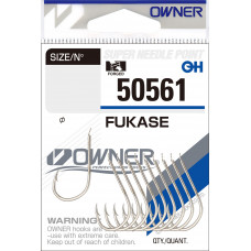 OWNER Крючок Fukase nickel №4/0 8шт