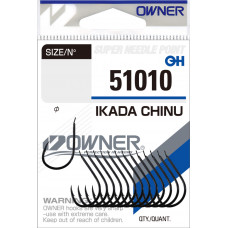 OWNER Крючок Ikada Chinu black №1/0 13шт