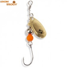 Блесна вращающаяся IRON TROUT SPINNER / 3.0g - GO