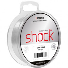 Снаг-Шок лидер моно Delphin SHOCK LINE  / 0.40mm / 22lb / 80m - Transparent