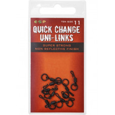 Вертлюги с застежкой и кольцом E-S-P НР Quick Change Uni-Link №11 - 10шт.