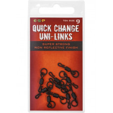Вертлюги с застежкой и кольцом E-S-P НР Quick Change Uni-Link №9 - 10шт.