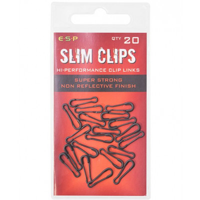 Застежки E-S-P НР Slim Clips - 20шт.