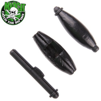 Грузило быстросъемное MADCAT® QUICK-CHANGE INLINE LEAD - 200g
