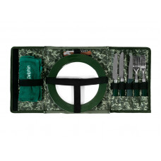Сумка с набором посуды DELPHIN SPACE C2G Camping Cutlery Foody