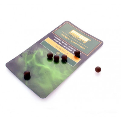 Бусина с конусным отверстием PB Products Naked Chod/Helicopter System Tapered Bead - Weed / 6шт.