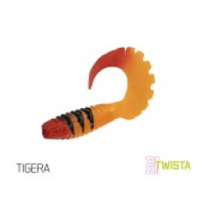 Твистер DELPHIN TWISTA UVs / 10cm / TIGERA - 5шт.