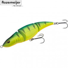 Воблер ROZEMEIJER FATAL JR. Slow Sinking - 13cm - 39g / 0.3 - 0.8m / Fire Cracker