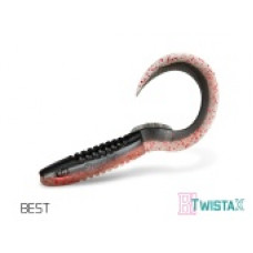 Твистер DELPHIN TWISTA-X Eeltail UVs / 6cm / BEST - 5шт.