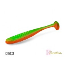 Виброхвост плавающий DELPHIN ZANDERA UVs / 15cm / DISCO - 5шт.