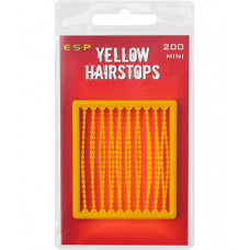 Стопоры для насадок E-S-P Hair Stops Mini - 4.7mm - Yellow - 200шт.