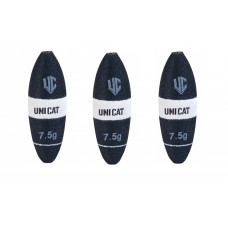 Полавок UNI CAT EVA Micro Lifter / 3.5g / Black - 3шт.
