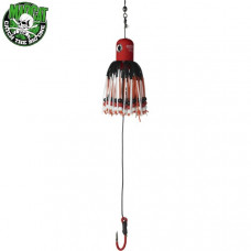 Блесны вертикальные MADCAT® A-STATIC ADJUSTABLE CLONK TEASER Jig Hook - 200g - RED