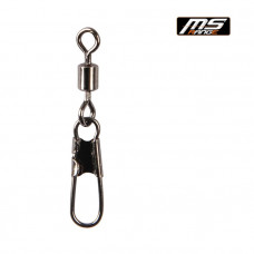 Вертлюг с карабином MS RANGE Japanese Swivel №10 / 10шт.
