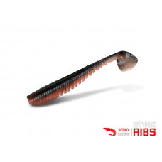 Виброхвост DELPHIN B! StinxRIBS Shrimp / 5cm / JERKY - 20шт.