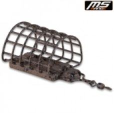Кормушка фидерная MS RANGE PRIME Semicircle Feeder Cage - S / 60g / 32x24x32mm - Brown