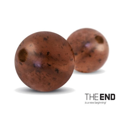 Бусины - отбойники DELPHIN THE END Soft beads - 5mm / G-ROUND - 60 шт.