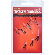 Монтаж ESP Cryogen Chod Rigs №5 Barbed - 3шт.