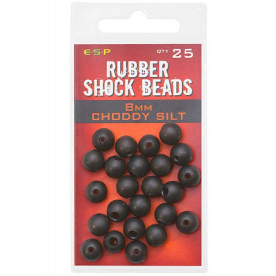 Бусина-отбойник E-S-P Shock Beads - Choddy Silt / 8mm - 25шт.