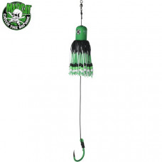 Блесны вертикальные MADCAT® A-STATIC ADJUSTABLE CLONK TEASER Jig Hook - 250g - GREEN